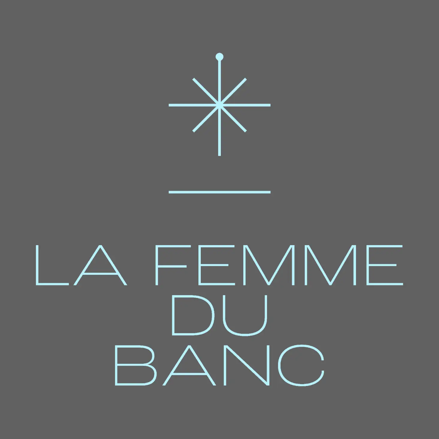 logo of the jewel brand 'La Femme du Banc'