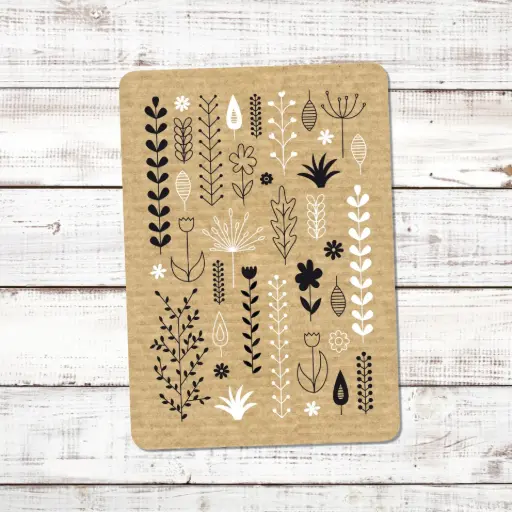 Carte Postale Pauline K. "VEGETALE1"